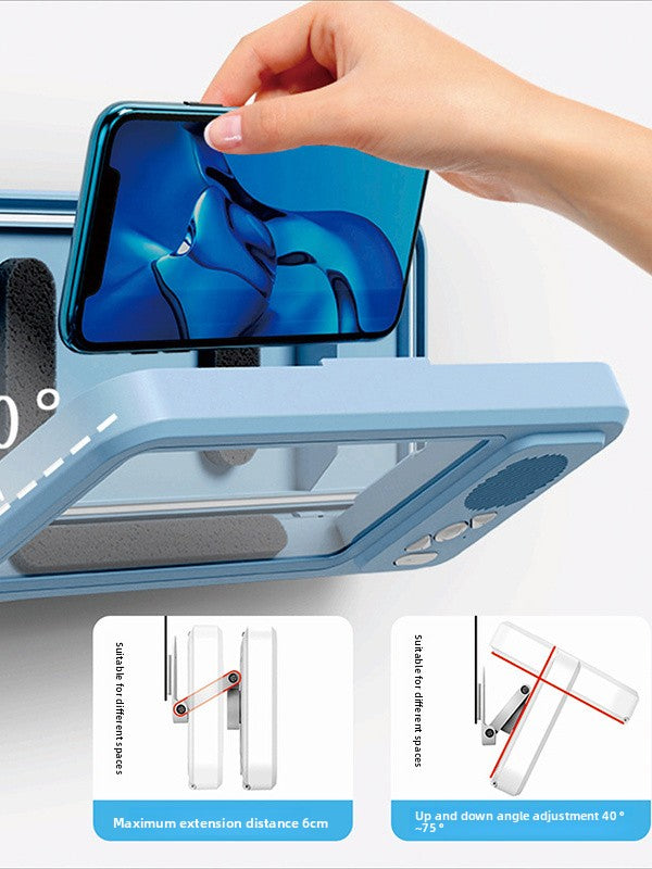 Waterproof Bluetooth Speaker Phone Case for Bathroom