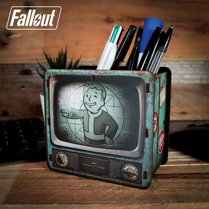 Fallout Vault-Tec MDF Desk Organizer | 4 X 4.5 X 2.5 Inches