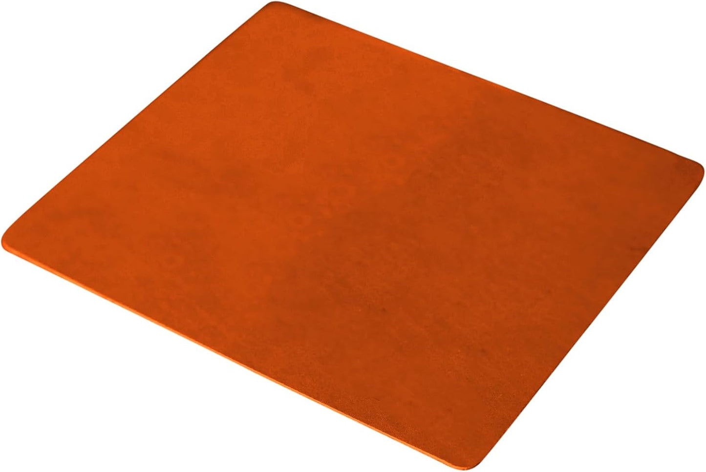 Leather Mouse Pad |100% Genuine Domestic Leather | Dimensions 9" X 7.5" | Desk Accessory | Work from Home Office Accessory | Made in USA (Red Maple)