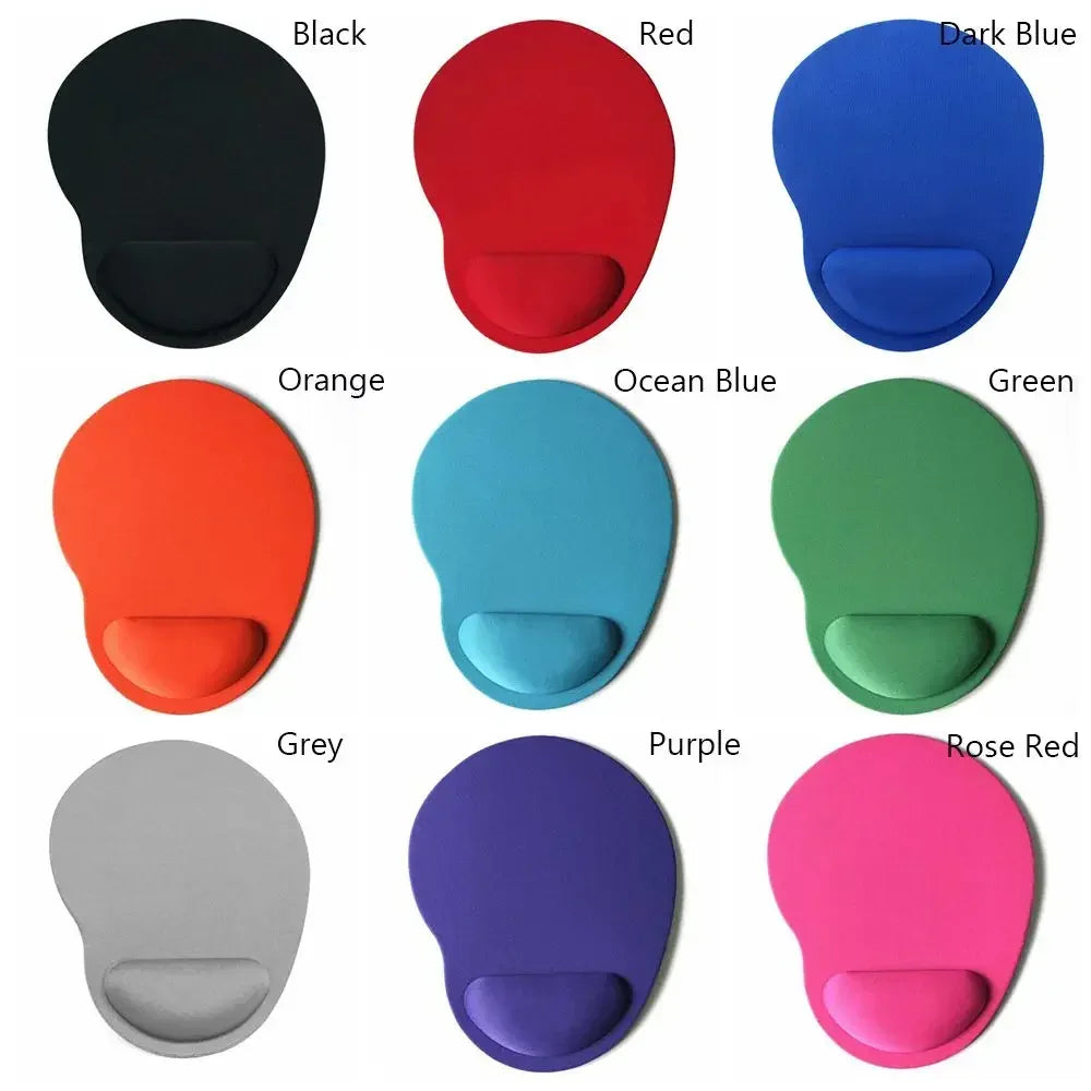 Ergonomic Wrist Rest Mouse Pad Comfortable Wrist Support Non Slip Mice Mat Soft Mousepad for PC Laptop Computer