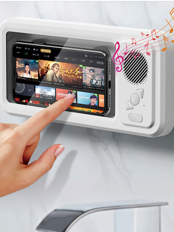 Waterproof Bluetooth Speaker Phone Case for Bathroom