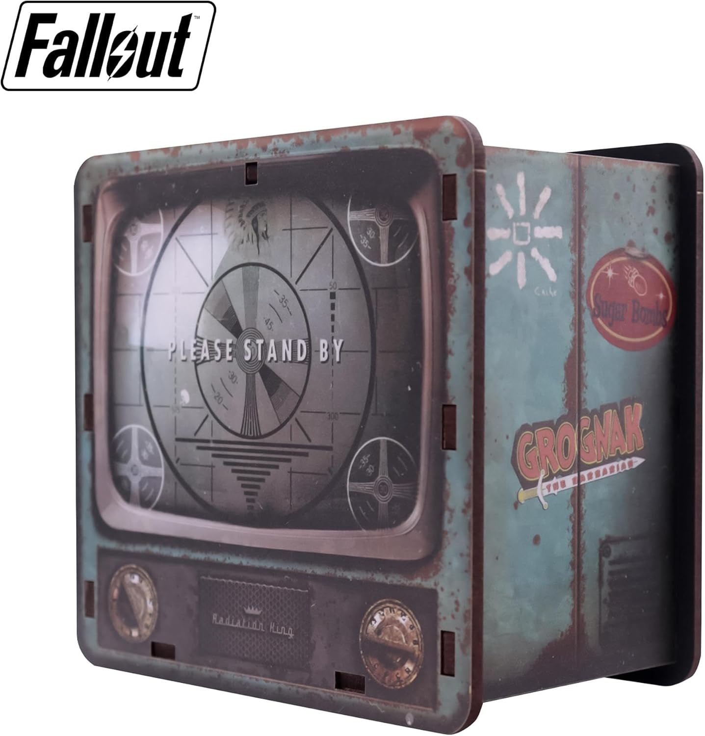 Fallout Vault-Tec MDF Desk Organizer | 4 X 4.5 X 2.5 Inches