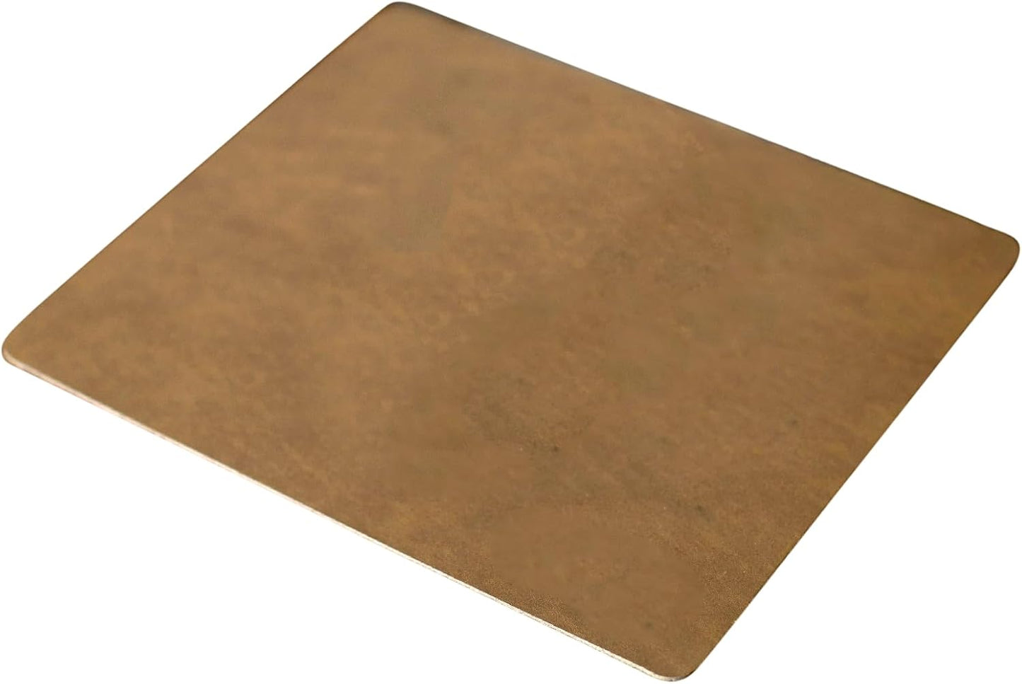 Leather Mouse Pad |100% Genuine Domestic Leather | Dimensions 9" X 7.5" | Desk Accessory | Work from Home Office Accessory | Made in USA (Red Maple)